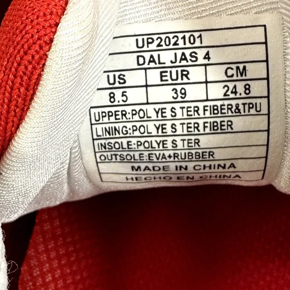Ope Toz Open Toe‎ Sneaker Red Womens SZ 8.5 Athleisure Streetwear Y2K Sporty